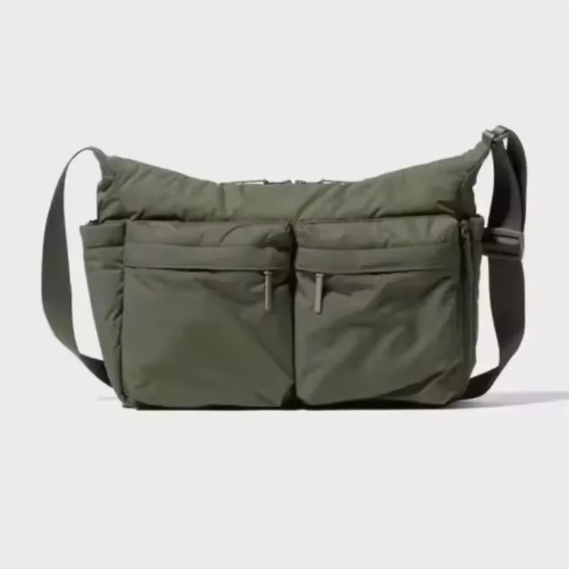 Lässige Messenger-Taschen mit mehreren Fächern für Damen, modische Nylon-Umhängetasche, große Handtasche für Damen, Reisetasche, Einkaufstasche. – Detail 2