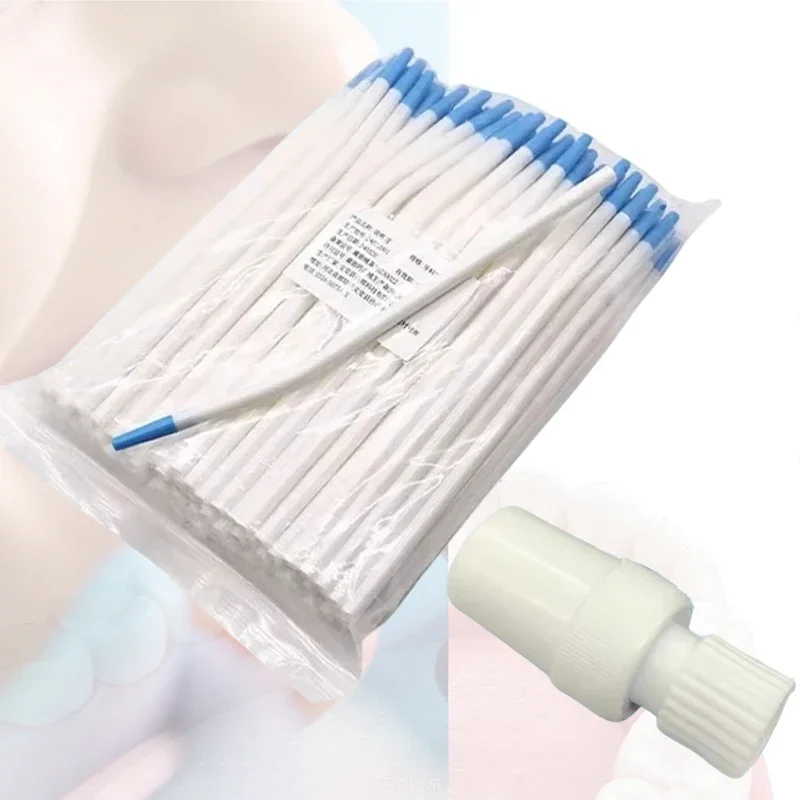 100pcs Dental Suction Aspirator Adaptor Disposable Low Profile Surgical Tube Tip Clinic Kit