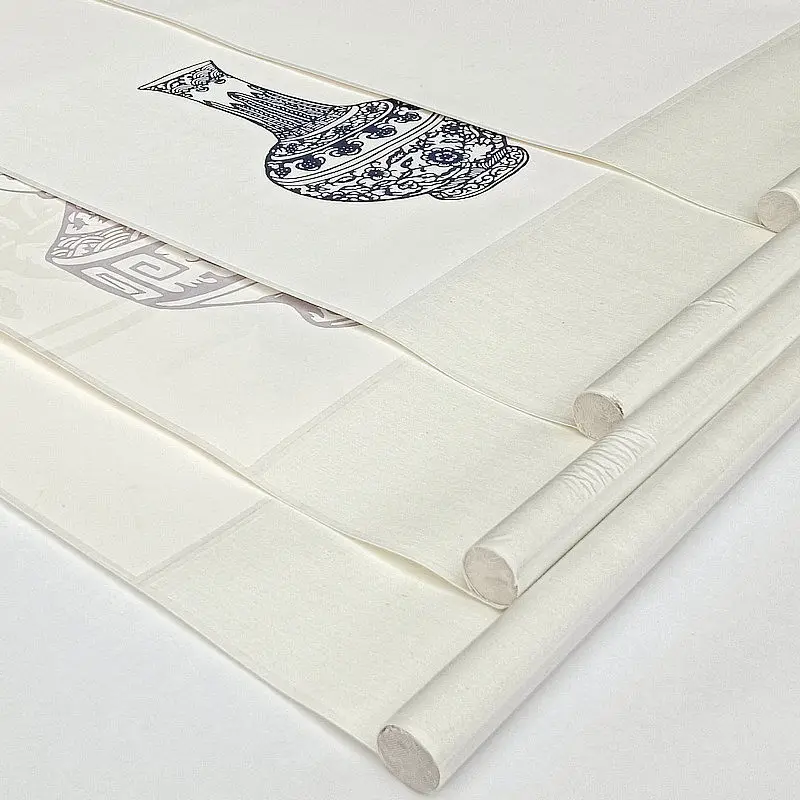Papel Xuan chinês Scroll Branco