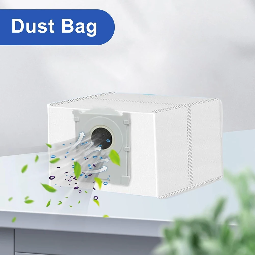 Kit de acessórios para ecovacs deebot x9 pro omni/x9 pro, peças de vácuo, escova principal, rolo de esfregão, saco de pó, filtro hepa