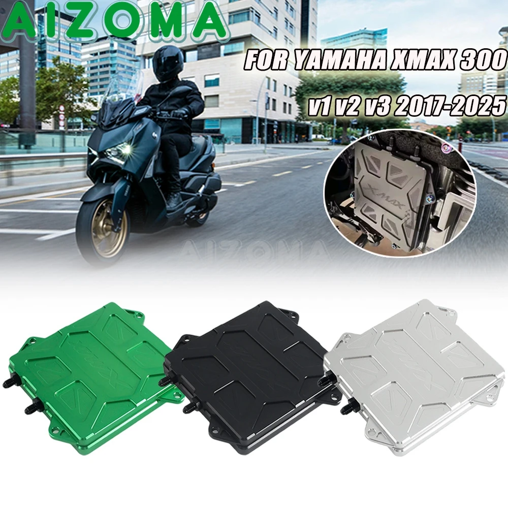 

Крышка воздушной коробки мотоцикла, воздушный фильтр, защита пропеллера, крышка коробки передач, щит для Yamaha XMAX 300 XMAX 300 v1 v2 v3 2017-2025