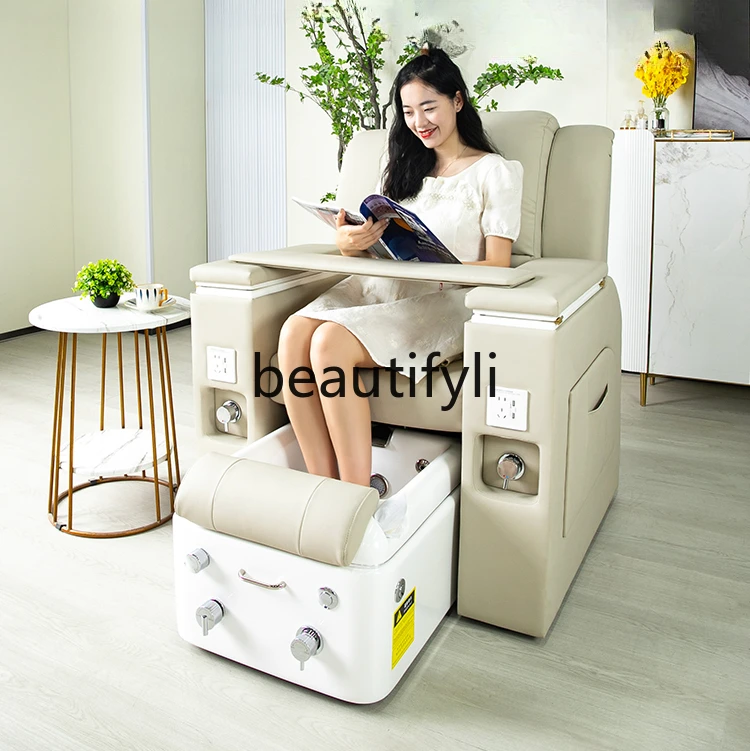 

Nail Art Sofa Foot Bath Electric Massage Washing Foot Soaking Foot Bath Shop Special Beauty Salon Ear Pedicure Lying Chair