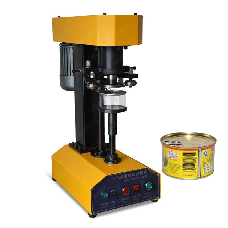 

Pop Can Closing Machine Aluminum Pet Tin Canning Machine Food Can Sealing