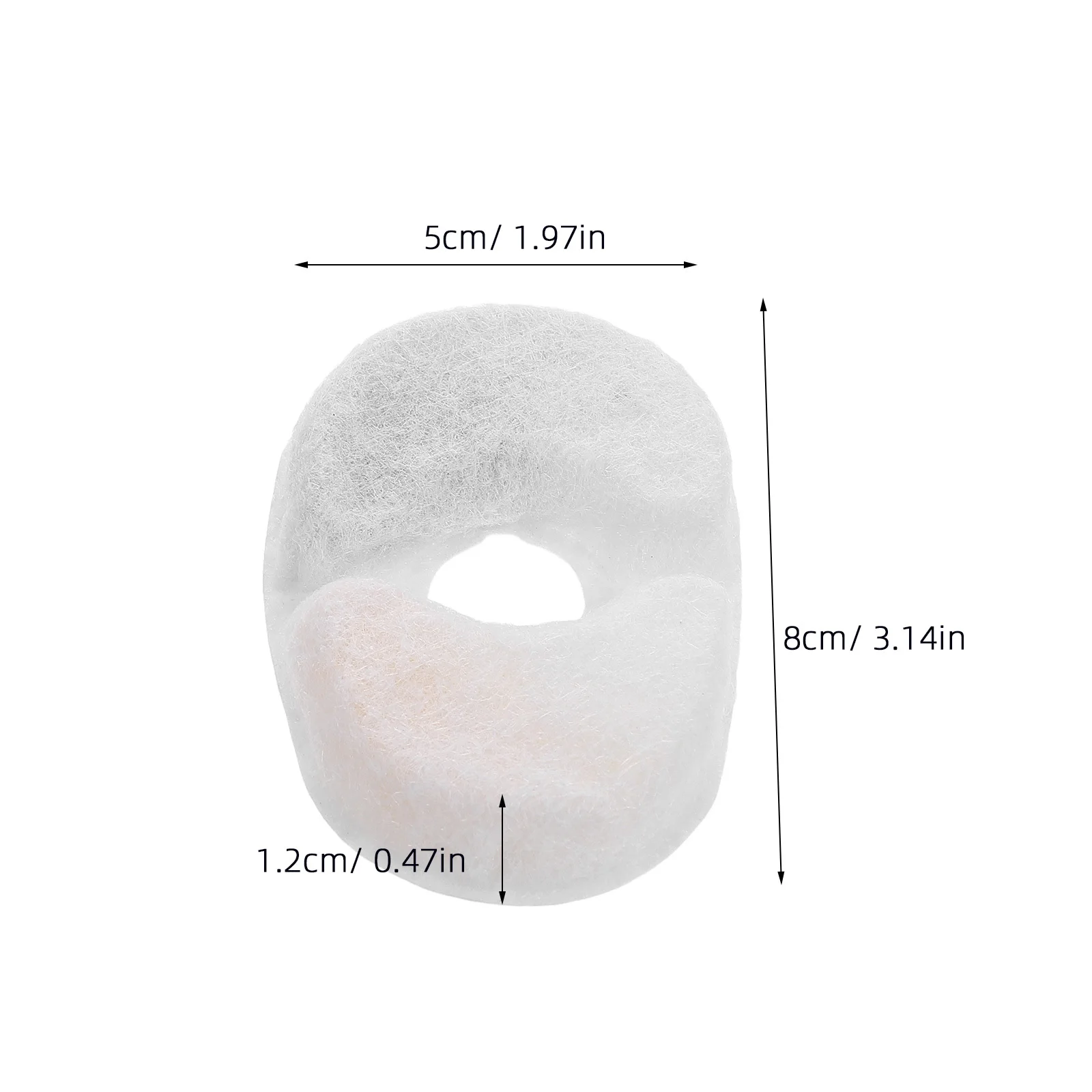 12 pcs Pet Water Fountain Filter Replacement: Compatible With Cat Dog Dispensers Triple Filtration Removes Hair Debris Odors