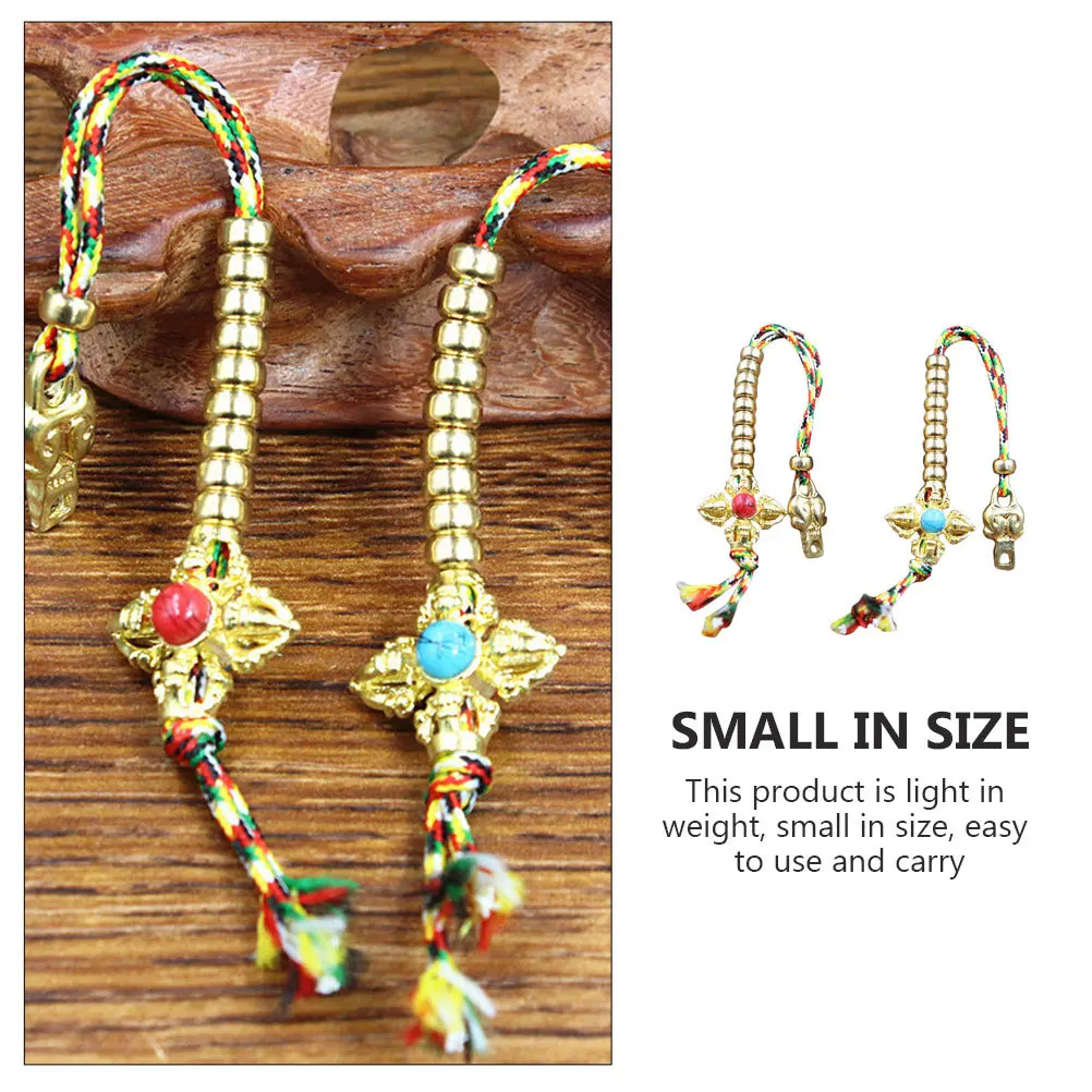 2 قطعة بوذا حبة عداد موثوقة سقوط مقاومة حبة العد أداة للصلاة التأمل أنيق مفيد الخرز مكافحة