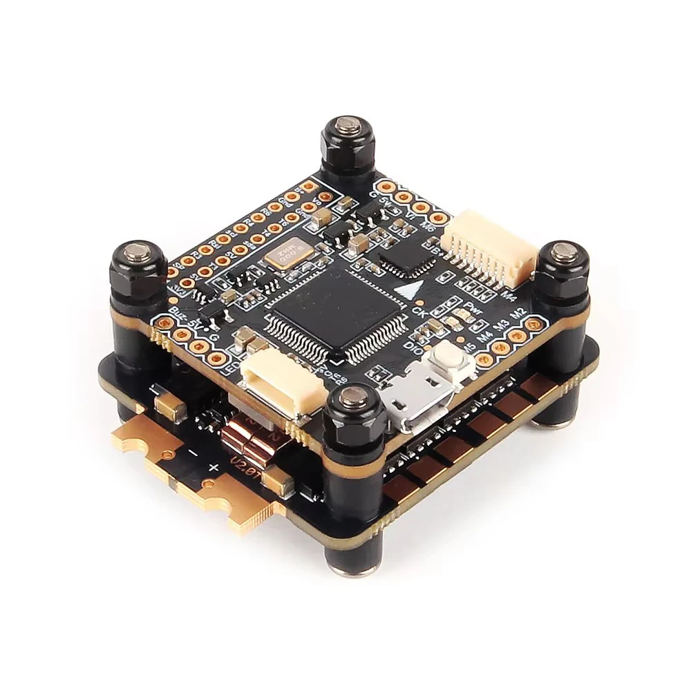 HolyBro Kakute F4 V2.4 Stacks MPU6000 F4 FC with Barometer, OSD 2-8S LIPO Tekko32 F4 50A / Metal 65A 4in1 ESC for RC FPV Drone