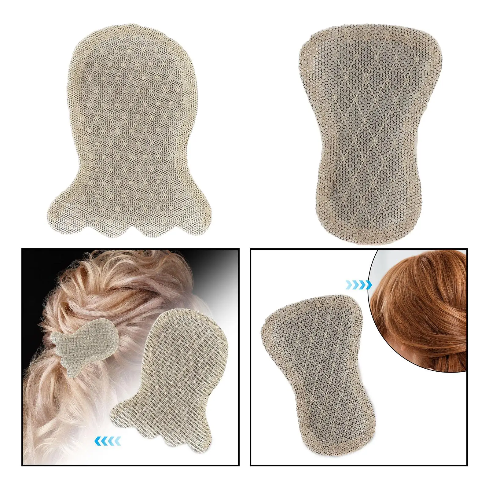 قبعة شعر مستعار سهلة الارتداء لتصفيف الشعر وشعر طويل وسميك للنساء