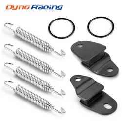 Exhaust Muffler Pipe Springs Stays Mounts Hangers Hanger For Yamaha Banshee 350 YFZ350 1987-2006 2GU-14771-00-00