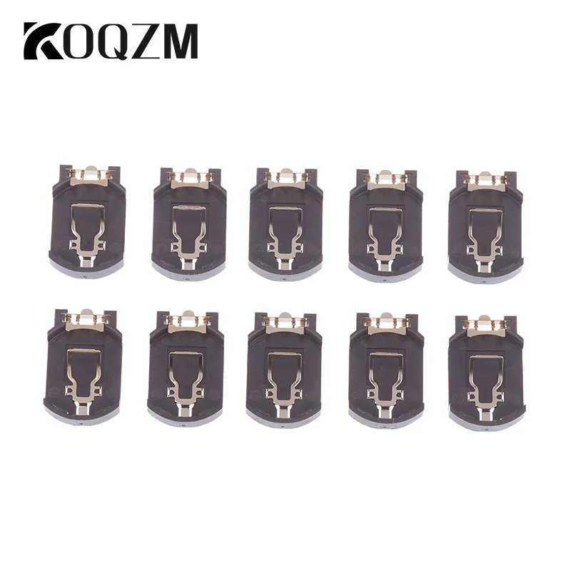 Support de pile bouton CR2032, 10 pièces, base de montage