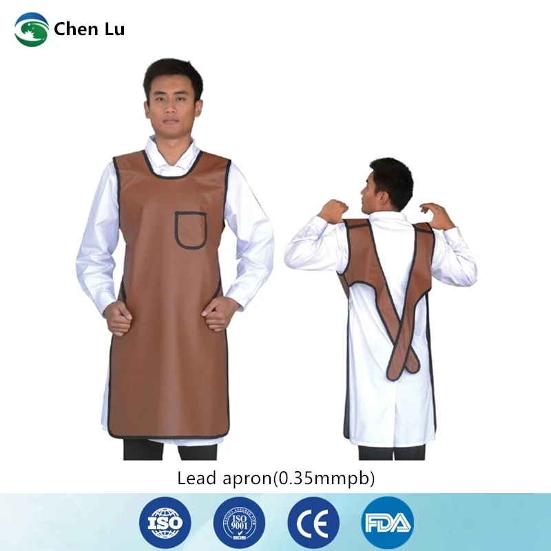 Genuine x-ray protective 0.35mmpb lead apron Dental Clinic patients applicable ionizing radiation protection lead clothing