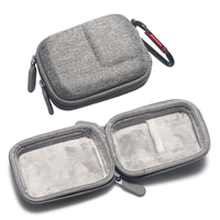 Mini Storage Bag Case For DJI OSMO Action 5 Pro/4/3 Carrying Bag Portable Storage Bag Waterproof Protective Case with Carabiner