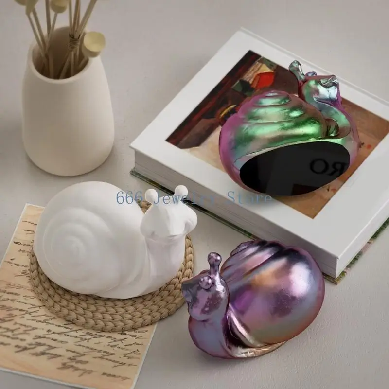 F2TD 3D Snail Silicone Mold Animal Mold DIY Making Tool