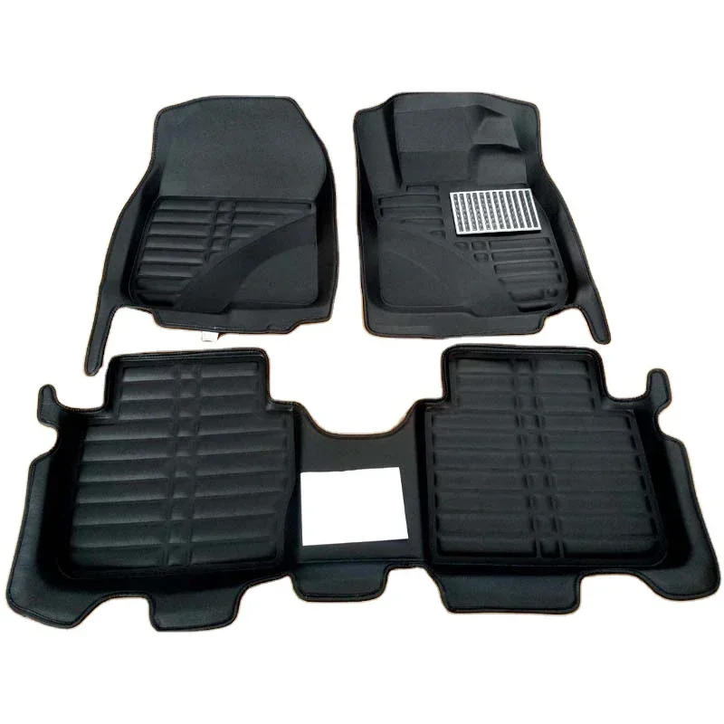 Auto interior anti-skid auto floor mat China's latest hot-pressed 7D    the wholesale production high quality