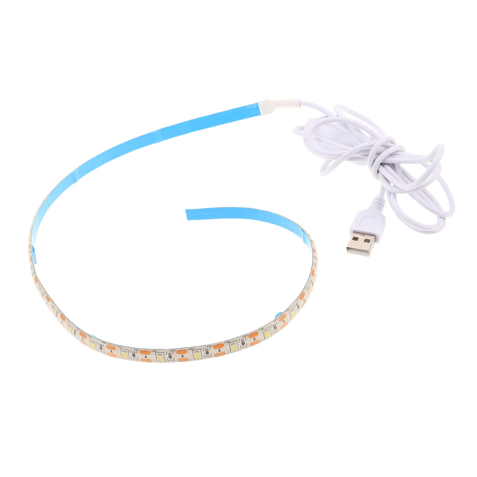 50Cm Flexible USB Leak Detection Light Strip Wind Instrument Leak Light Strip for Saxophone Clarinet Flute Oboe Repair