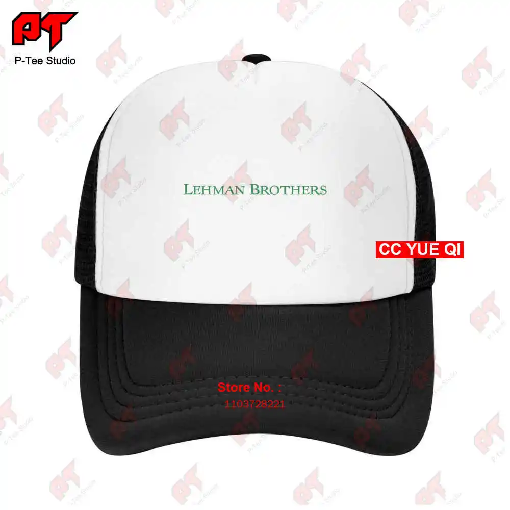 Lehman Brothers Vintage Corporate Wsb Stock Trader Gift Baseball Caps Truck Cap IUQZ