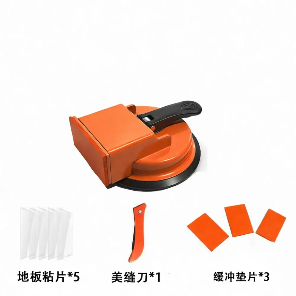 Industrial Strength Suction Cup Lifter For Floor Gap Repair Tile Wood Installation Aluminum Handle Vacuum Repair Tool