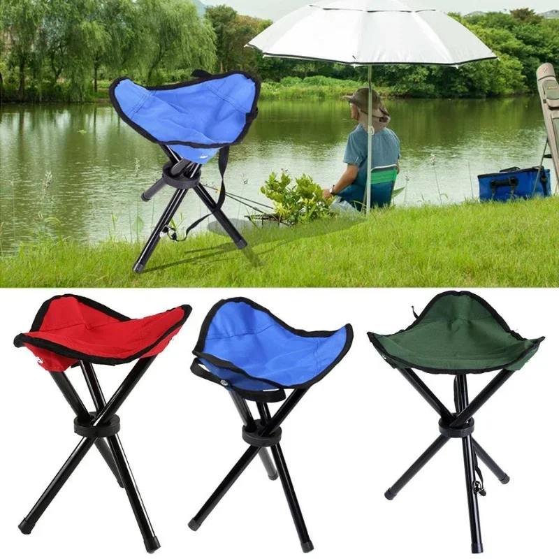 Outdoor Multi Function Portable Folding Stool Triangle stool Lightweight Ultralight Lightweight Camping Fishing Slacker Chair