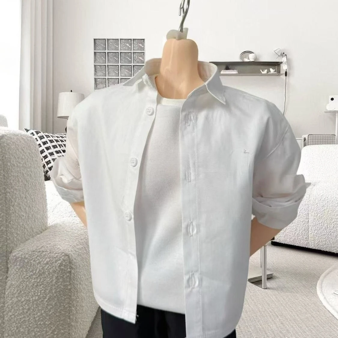 

New 1/3 1/4 Doll's Clothes Shirt for 75/45cm Male Bjd Doll Dress Up Play House Girl Toys Fashion Gift Doll Accessories, No Doll