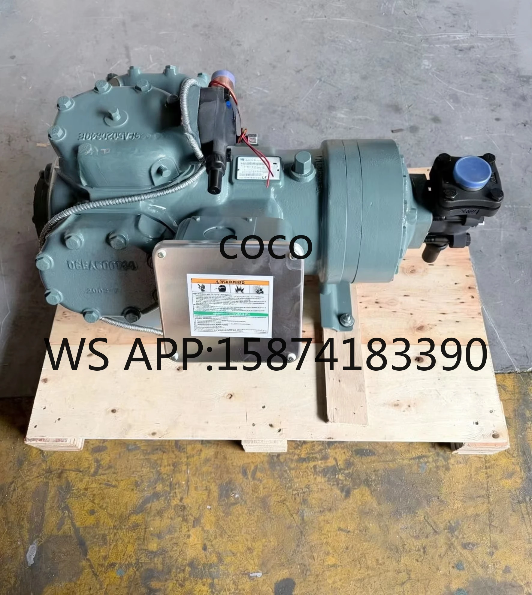 Cold Room Chiller Use 40HP Semi-hermetic Compressor 06EA299600 Refrigeration Piston Compressor
