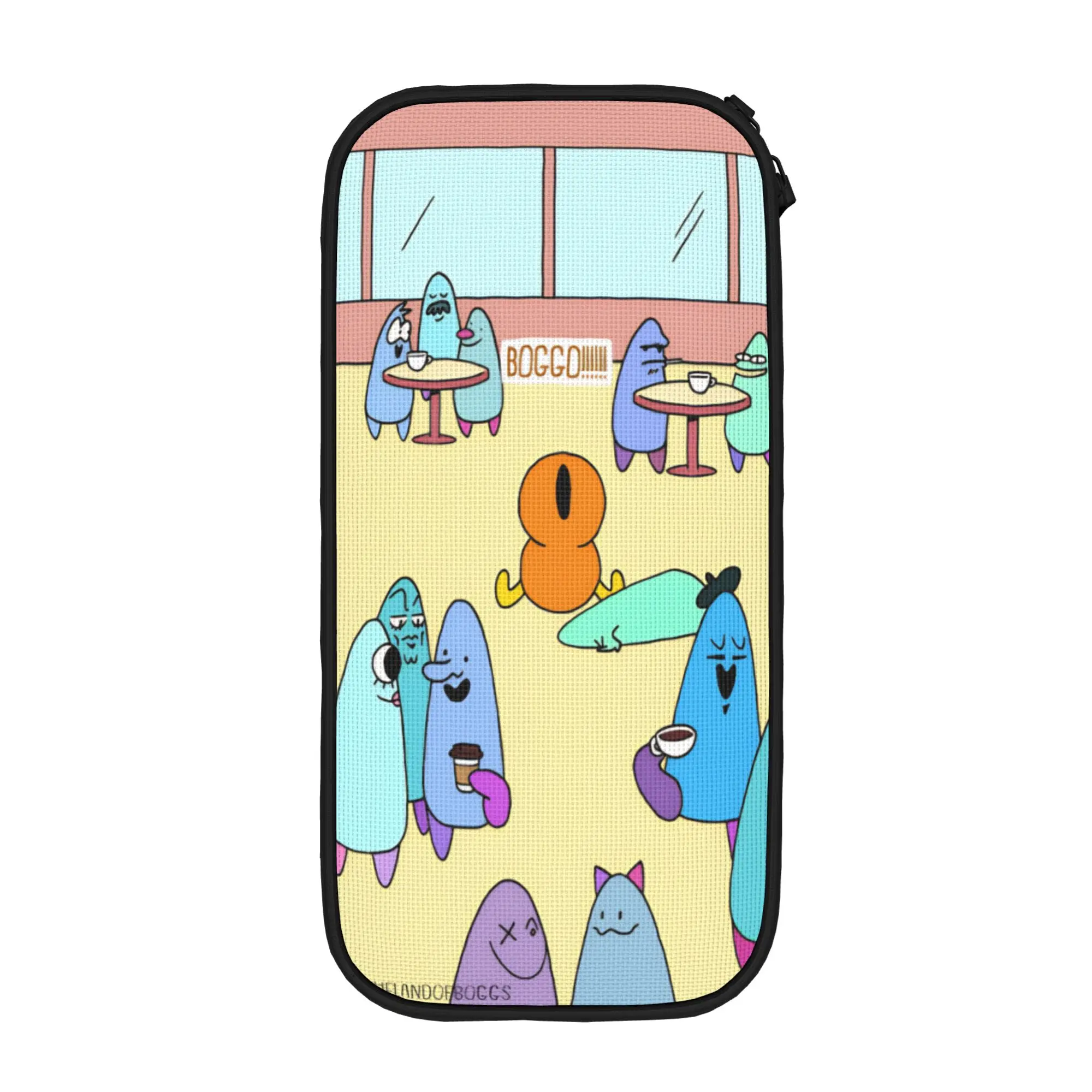 The Land of Boggs  Pencil Case Classic   Pen Holder Bag for Student Large Storage Office Cosmetic Pencil Box