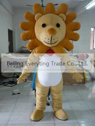 

New Adult Hot Sale Foam Lion Fancy Cartoon Mascot Costume Plush Christmas Fancy Dress Halloween Mascot Costume