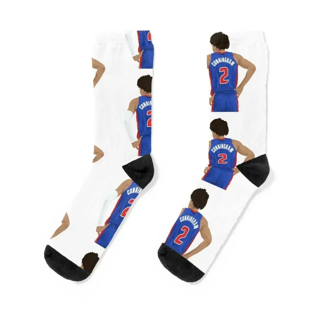 

Cade Cunningham 2 Socks New year's kids funny sock new year Socks Woman Men's