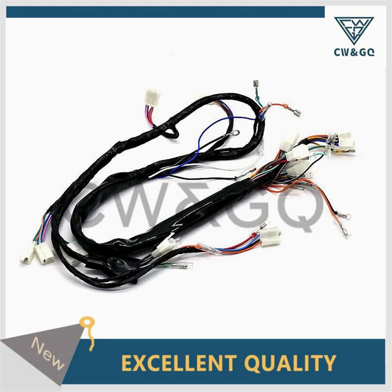 

Motorccle Parts Wangjiang GN250 GN 250 Electrical Wiring Harness Wire Cable Line ON Number 36610-38301 For Suzuki gn250