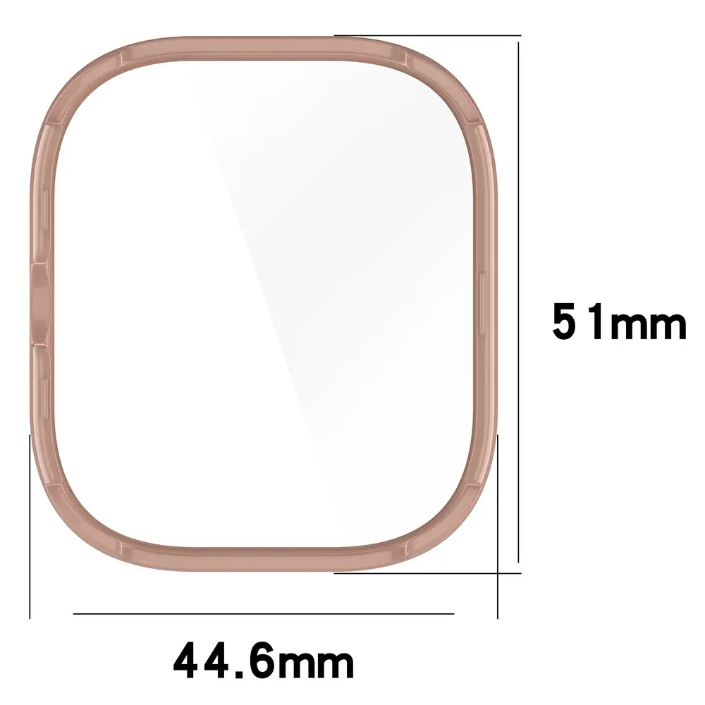 Xiaomi Redmi Watch 5/4用PCケース 強化ガラス製傷防止フィルム バンパー保護カバー Redmi Watch5 eSIM用ガラスフィルム