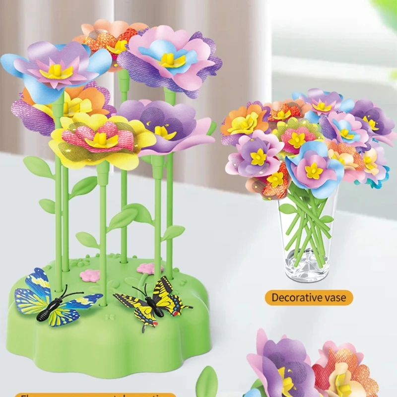 An Toàn Handmade Ép Hoa Làm Bộ Giáo Dục Đồ Chơi Thủ Công Cho Trẻ Sáng Tạo Hoa Máy Làm Thủ Công Dự Án 15UB