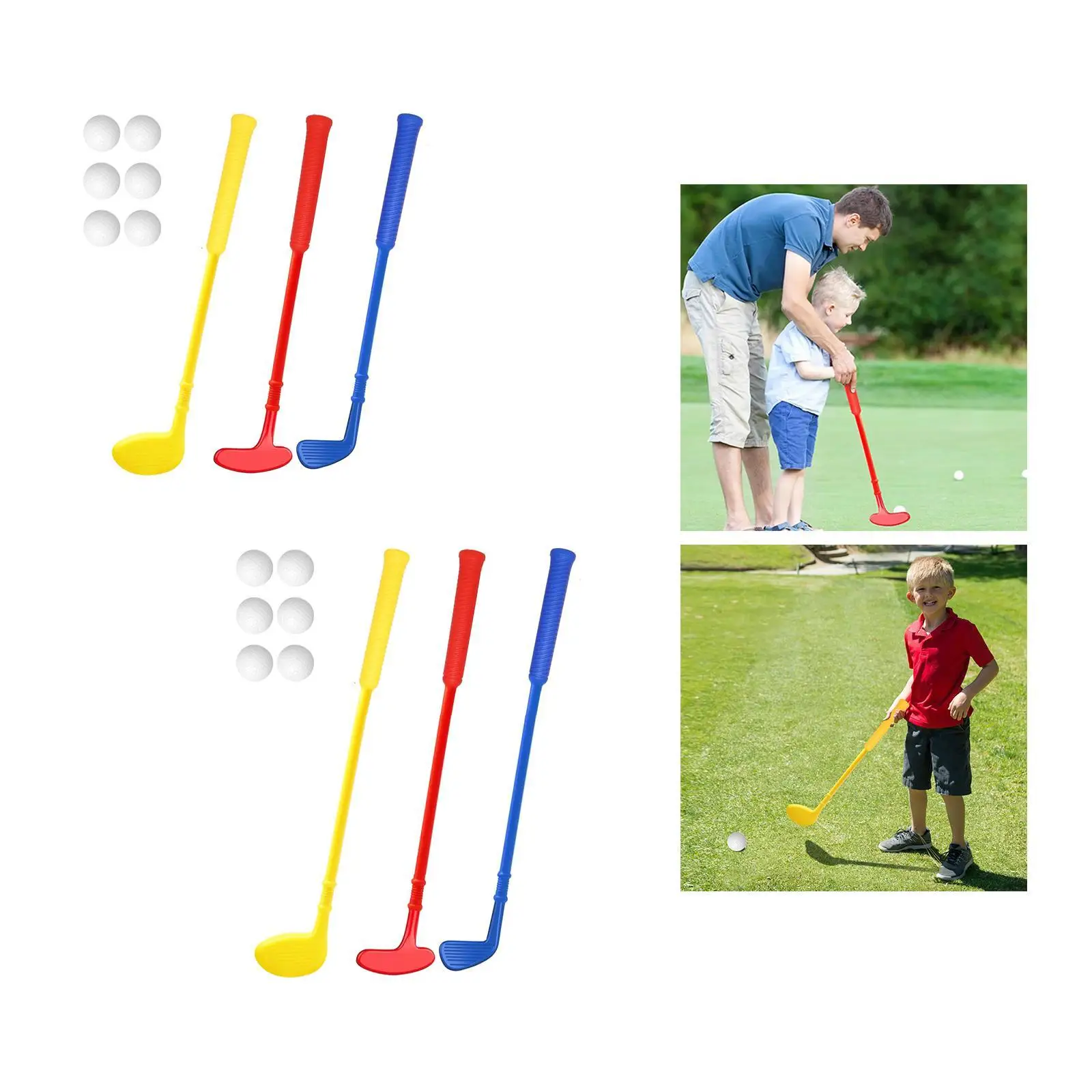 

Kids Golf Set Training Golf and Club for Ages 3 4 5 6 7 8 Years Old
