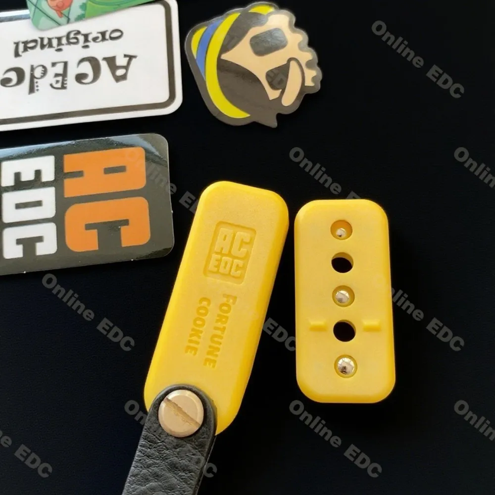 

Б/у EDC Toys ACEdc Cheese CorianFortune Cookie Плавающий слайдер Магнитный слайдер для снятия стресса Игрушки
