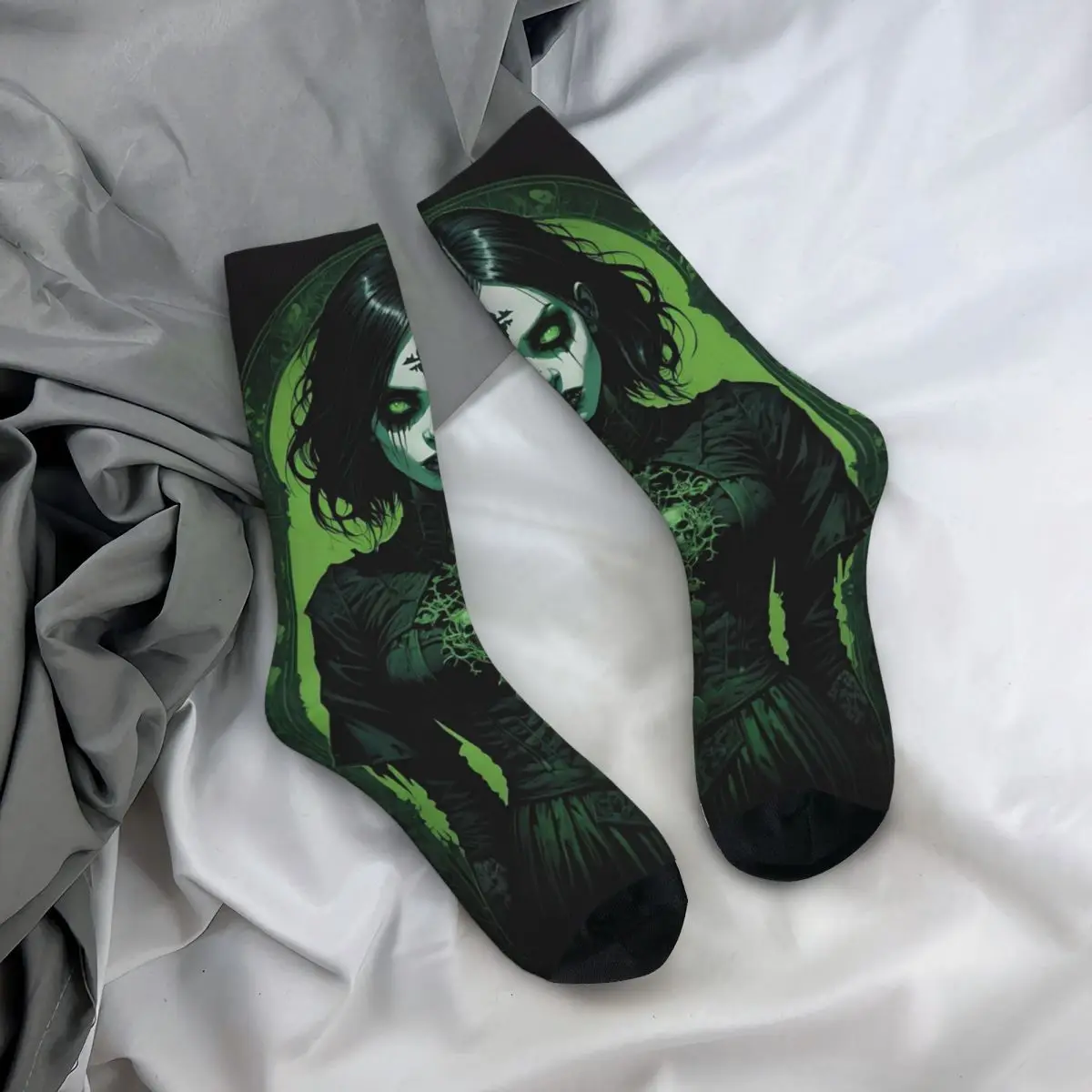 

All Seasons Crew Stockings Horror Zombie Girls Retro Socks Funny Long Socks Accessories for Men Women Gifts