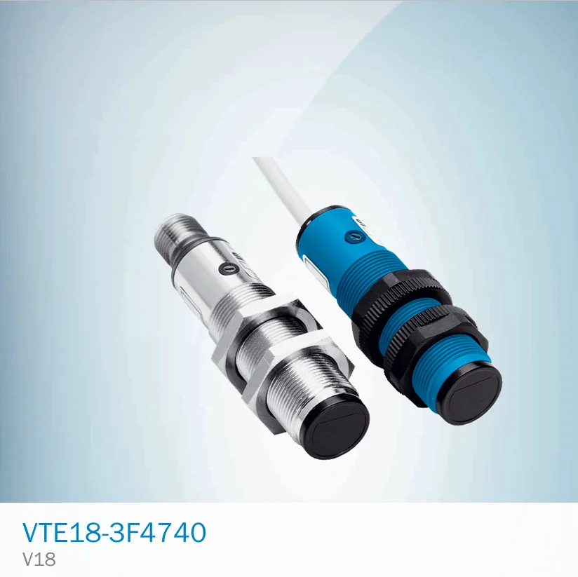 العلامة التجارية المريضة الأصلية VTE18-3F4740 رقم الجزء. 6013332 أجهزة الاستشعار الكهروضوئية الجديدة في المخزون