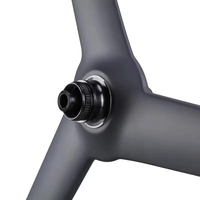 ล้อจักรยานคาร์บอนแบบสามก้าน ดิสก์เบรกแบบแข็ง ล้อ TT