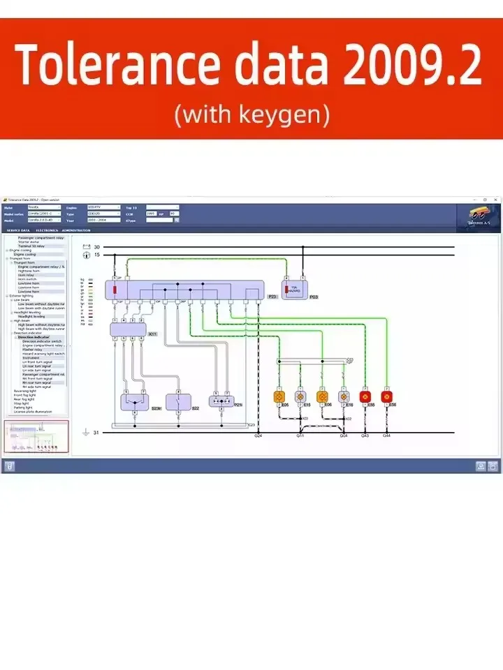 

Data 2009.2 Tolerance With Keygen Unlimited Installation Auto Repair Program Diagnostic Electrical Equipment Diagnostic Tool
