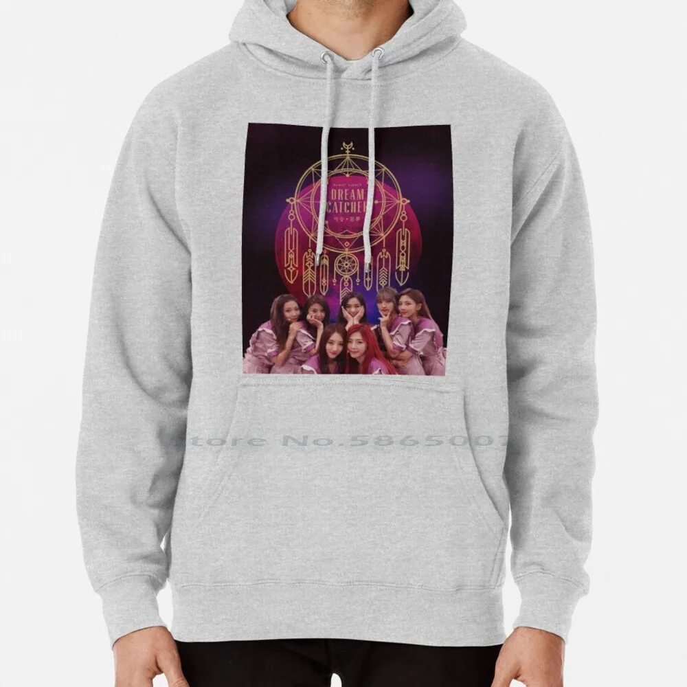 Atrapasueños Kpop para chica, suéter de algodón con capucha, libro de teléfono, talla grande, 6xl