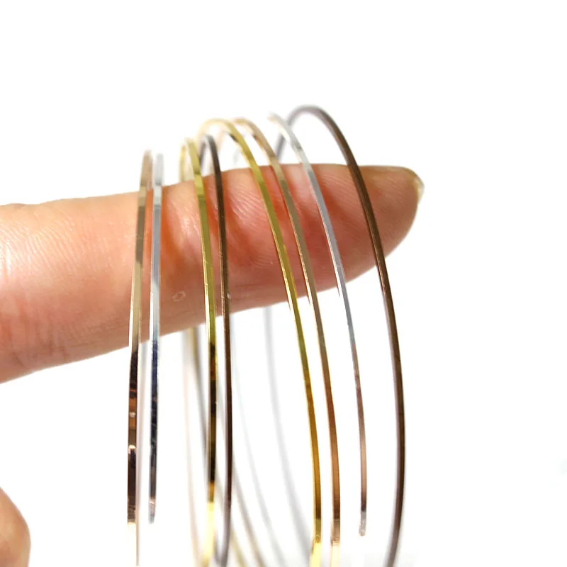 50-20Pcs 8-60mm Brass Closed Rings Big Circle for Ear Wires Hoops Making DIY Accessories Pendant Connectors Rings Jewelry Craft