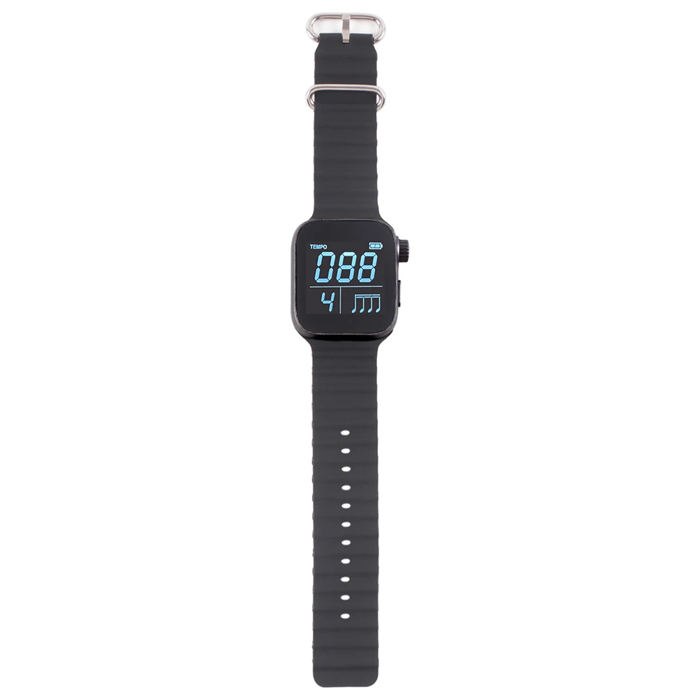 Wearable Vibrating Metronome for Sport Running Metronome Watch Adjustable Strap for All Guitar Piano Drums