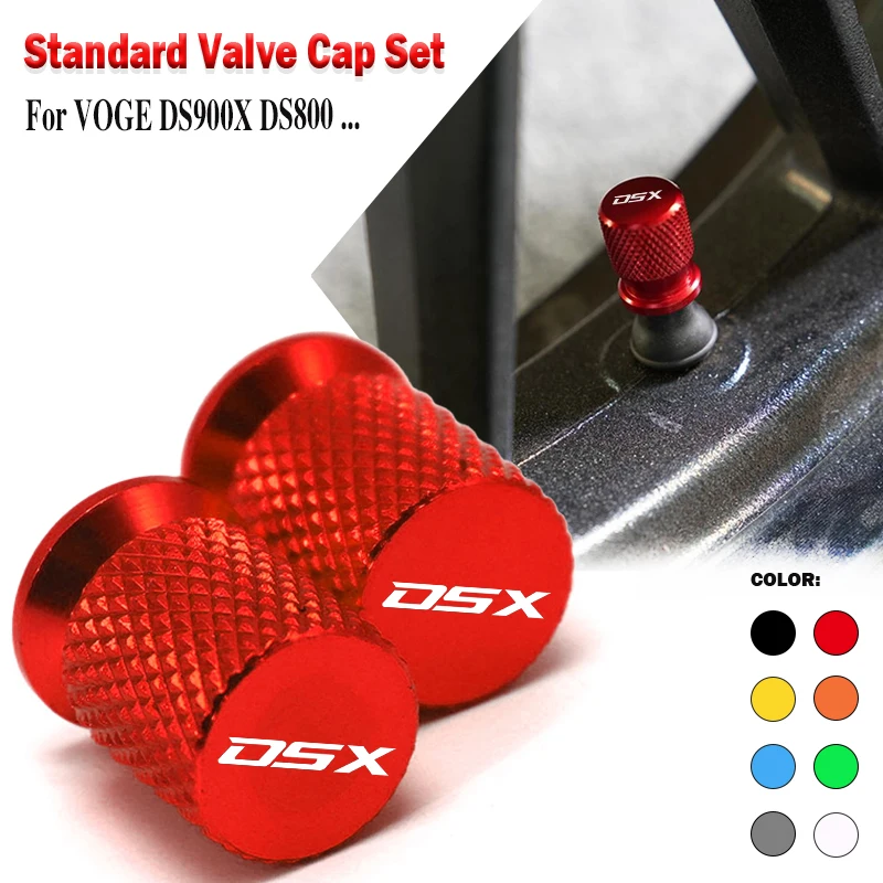 

Для мотоциклов VOGE DS900X, DS800 RALLY, DS625X, DS525X, DSX800, DSX625, DSX900: Комплект стандартных алюминиевых колпачков для клапанов (CNC) и колпачков для шин