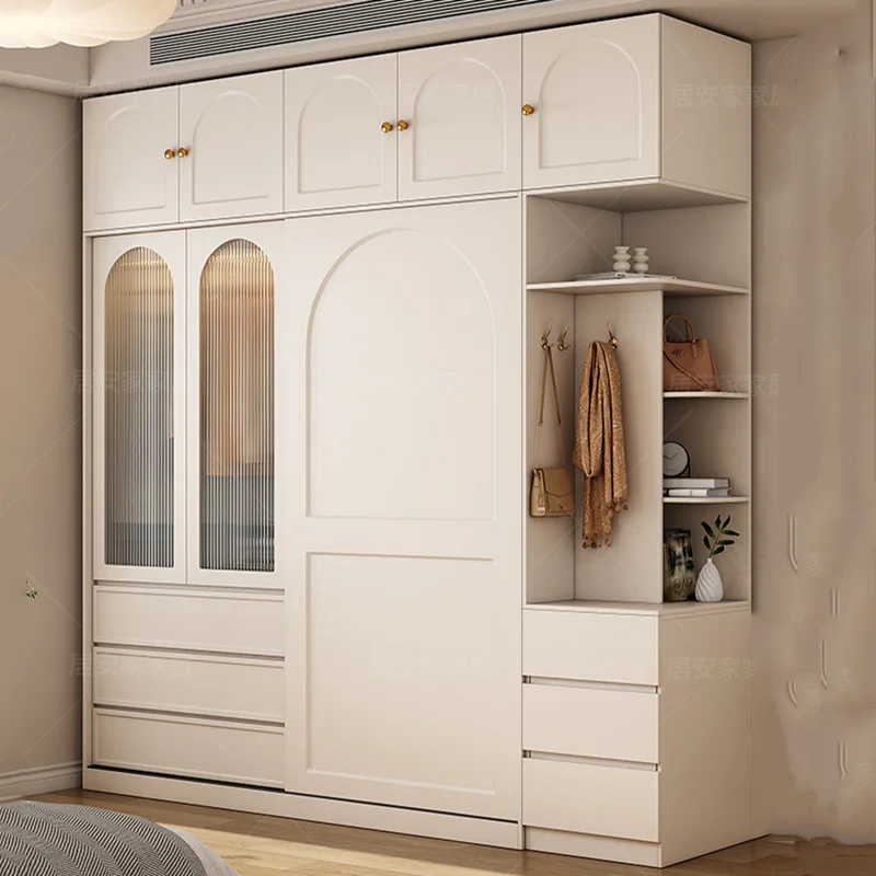 Storage Organizer Wardrobe Dressers Cabinet Wooden Living Room Wardrobe Cupboard Luxury Closets Abiertos Bedroom Furniture