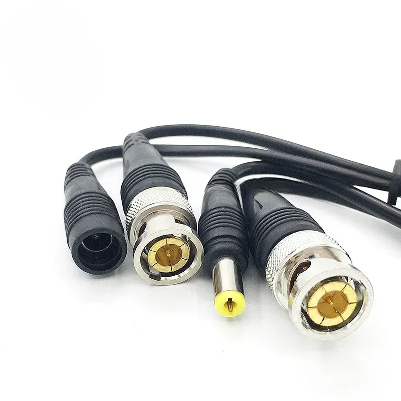 CCTV Video Balun 8MP BNC To RJ45 HD Twisted Pair Coax Transceiver Connectors to CAT5e 6 For 4K AHD CVI TVI CVBS Camera