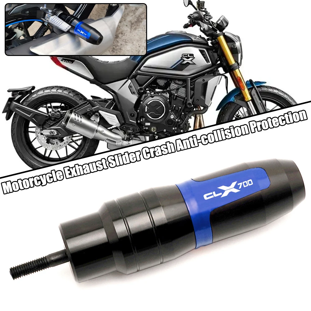 

For CFmoto 700 CLX 700-CLX CLX700 Heritage/Sport 2021 2022 2023 Motorcycle Accessories Frame Crash Pads Exhaust Sliders Crash Pr
