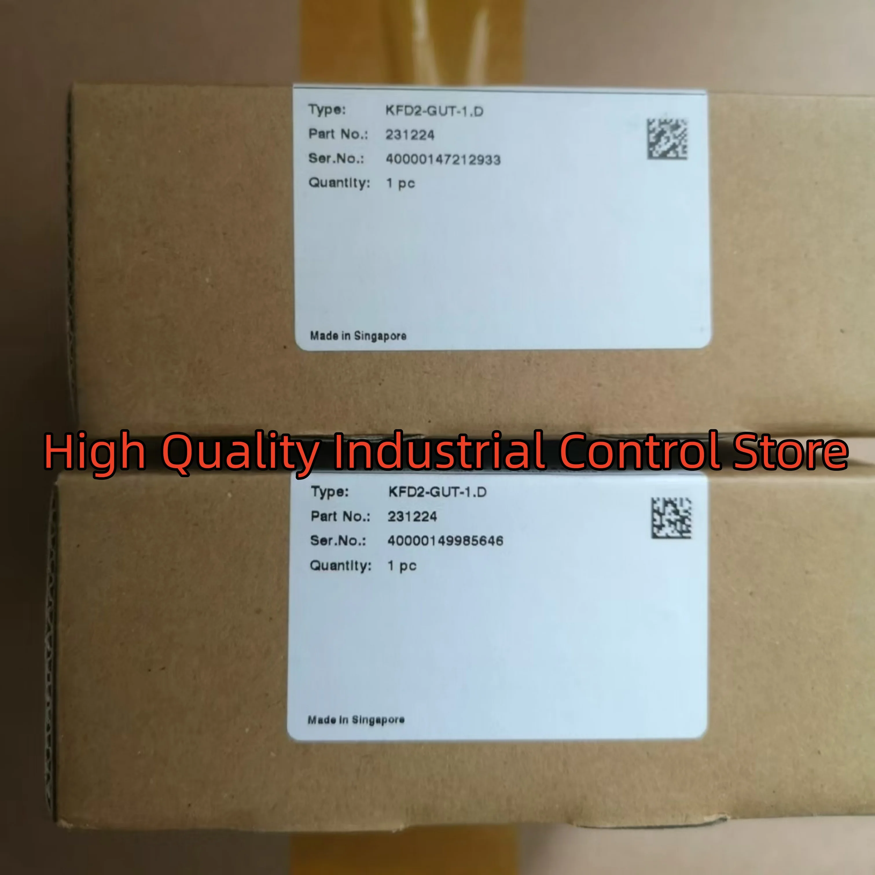 

Brand New KFD2-GUT-1.D safety barrier NBB15-U1-E2 NBN40-L2-E0-V1