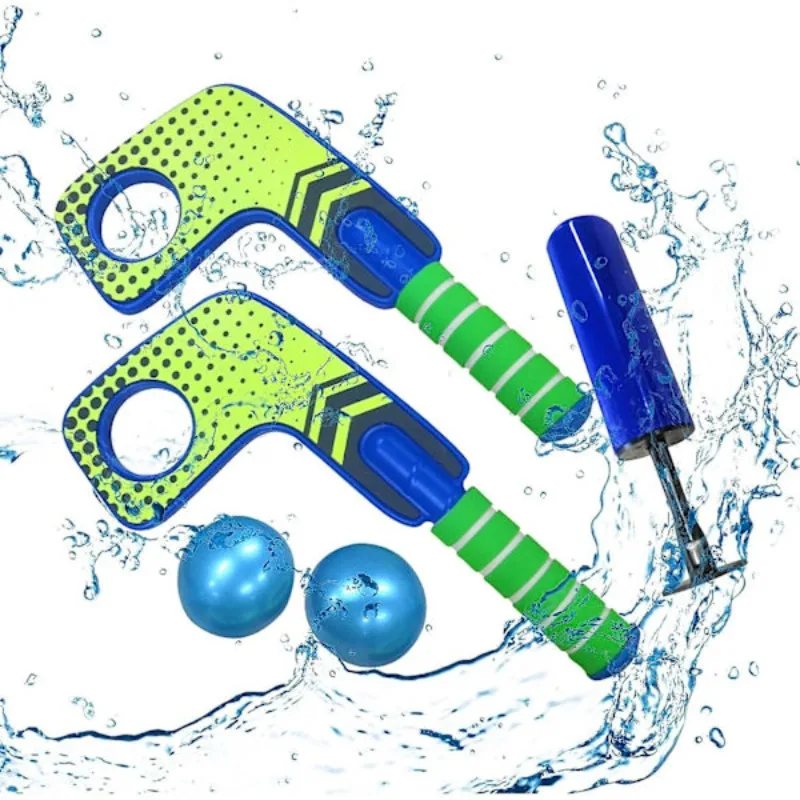 

Веселая мини-хоккейная игра для бассейна, пляжа, улицы, для детей и взрослых, с мягкими плавающими клюшками для стрельбы по водным мячам