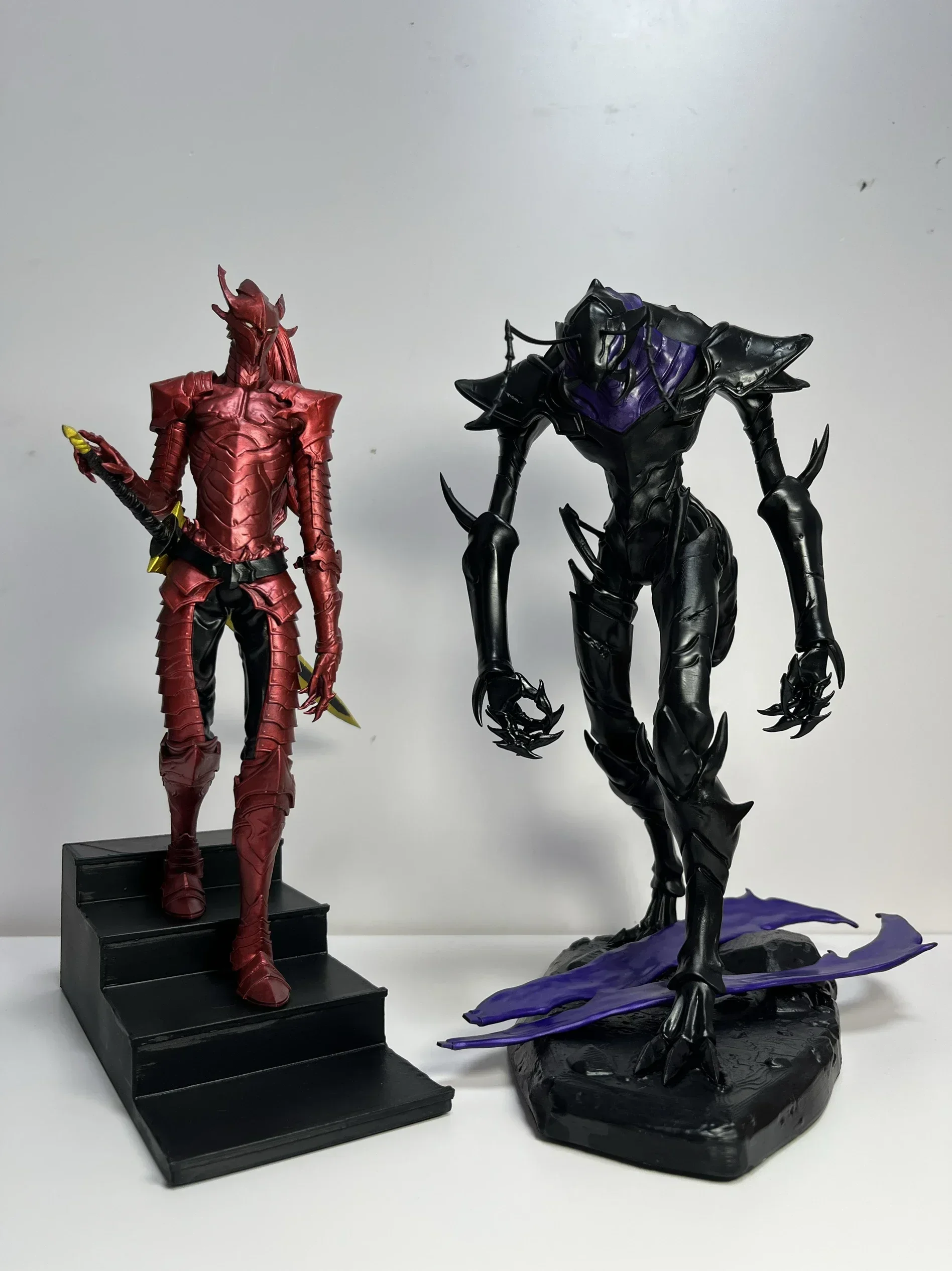 

Customizable Height Solo Leveling Knight Yegret Bailey Angiegrit Premium Resin Anime Peripheral Statue Collectible Model