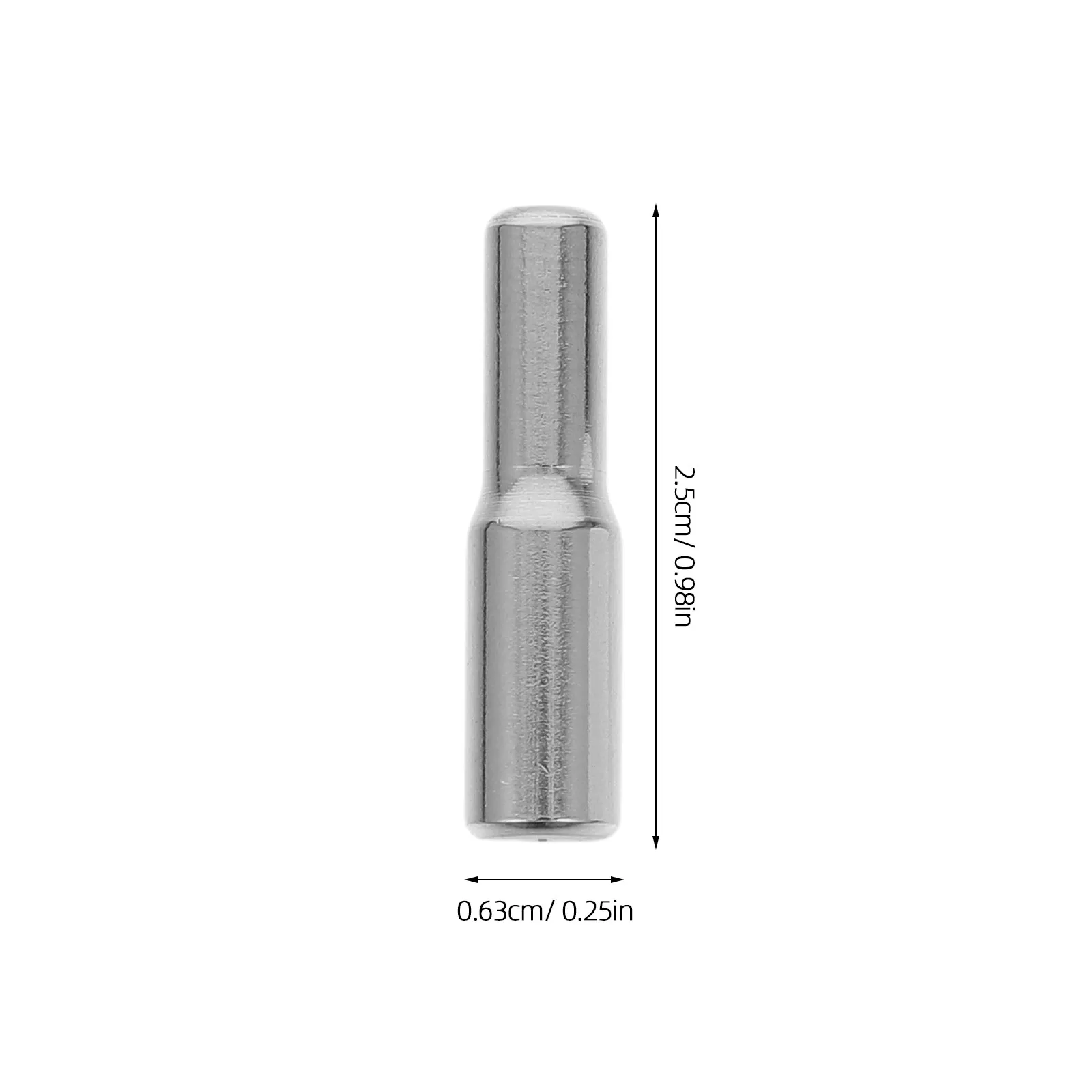 6Pcs Shelf Support Pins Stainless Steel for Cabinets Glass Wood Shelves Sturdy Metal Pegs Replacement Hardware