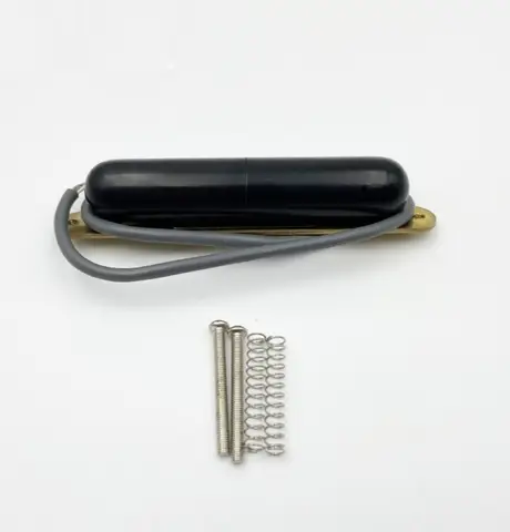 Lipstick Tube Single Coil Pickup for Electric Guitar, Vintage Tone in Gold Silver Black