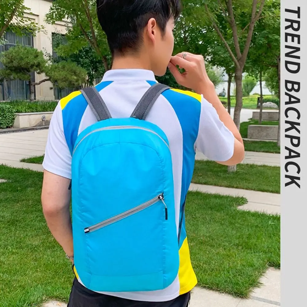 Unisex Men Women Travel Camping Hiking Outdoor Women Mini Travel Backpack Lightweight Nylon Bag Foldable Men Backpack