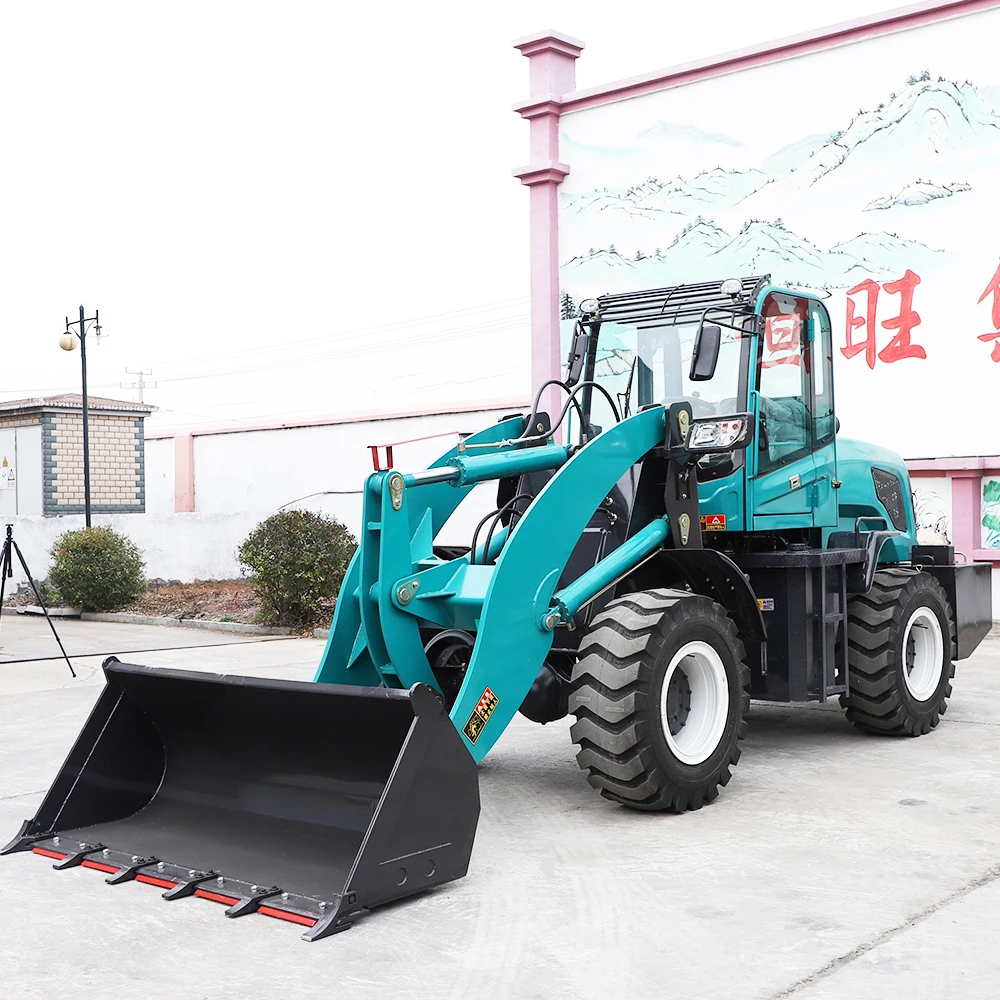 China Customization Mini Loader Backhoe Wheel Loader Factory For Sale With Different Attachments