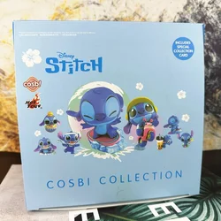 Stitch Happy Weekend Blind Box Lilo & Stitch Milk Tea Mystery Box figure model doll toy Home Decoration Collections Trendy Play